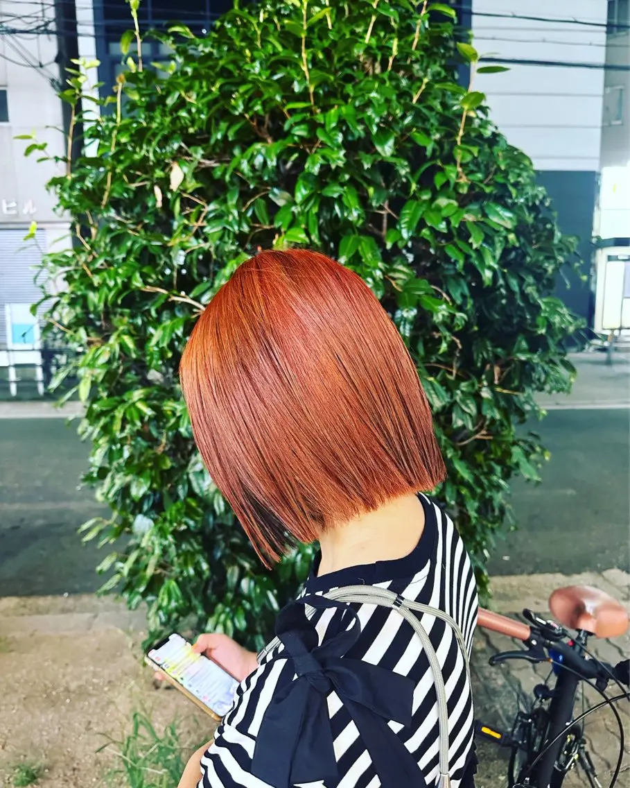 カラー カット ヘアカラー トリートメント 心斎橋 韓国レイヤ ー指名No.1renのヘアスタイル