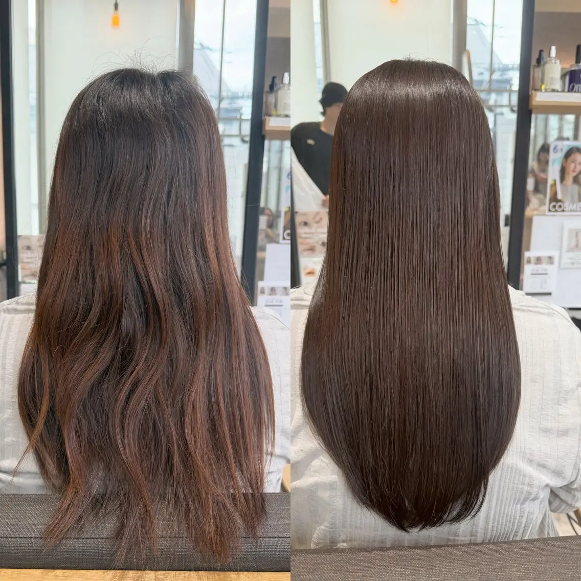 ロング カラー ヘアカラー 石田 夏菜のヘアスタイル