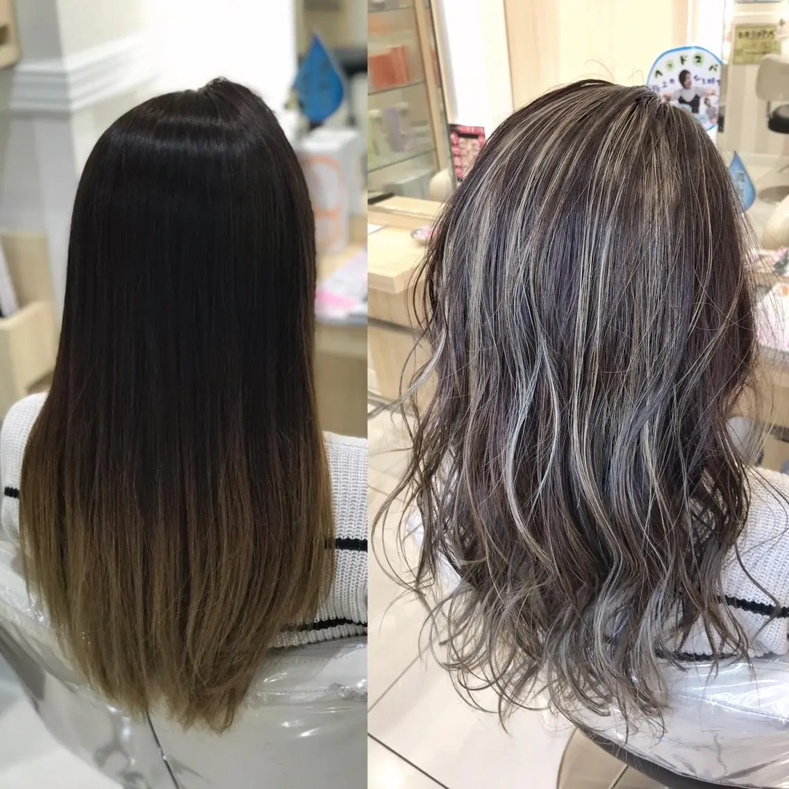 セミロング カラー AVANCE 長尾 尚悟のヘアスタイル