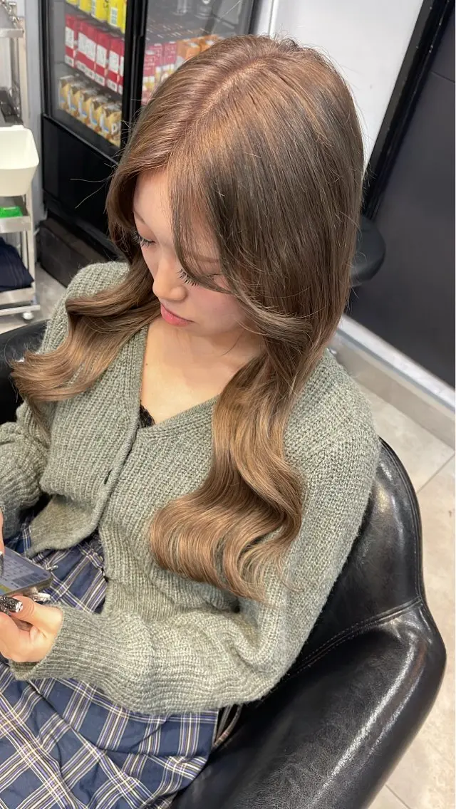 ロング プルエクステ エクステ Fi-Ne原宿/プル エク指名No.1そらのヘアスタイル