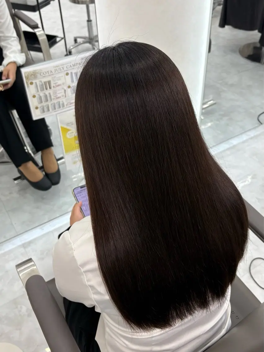 ロング いずみ カラーモデル募集⭐️のヘアスタイル