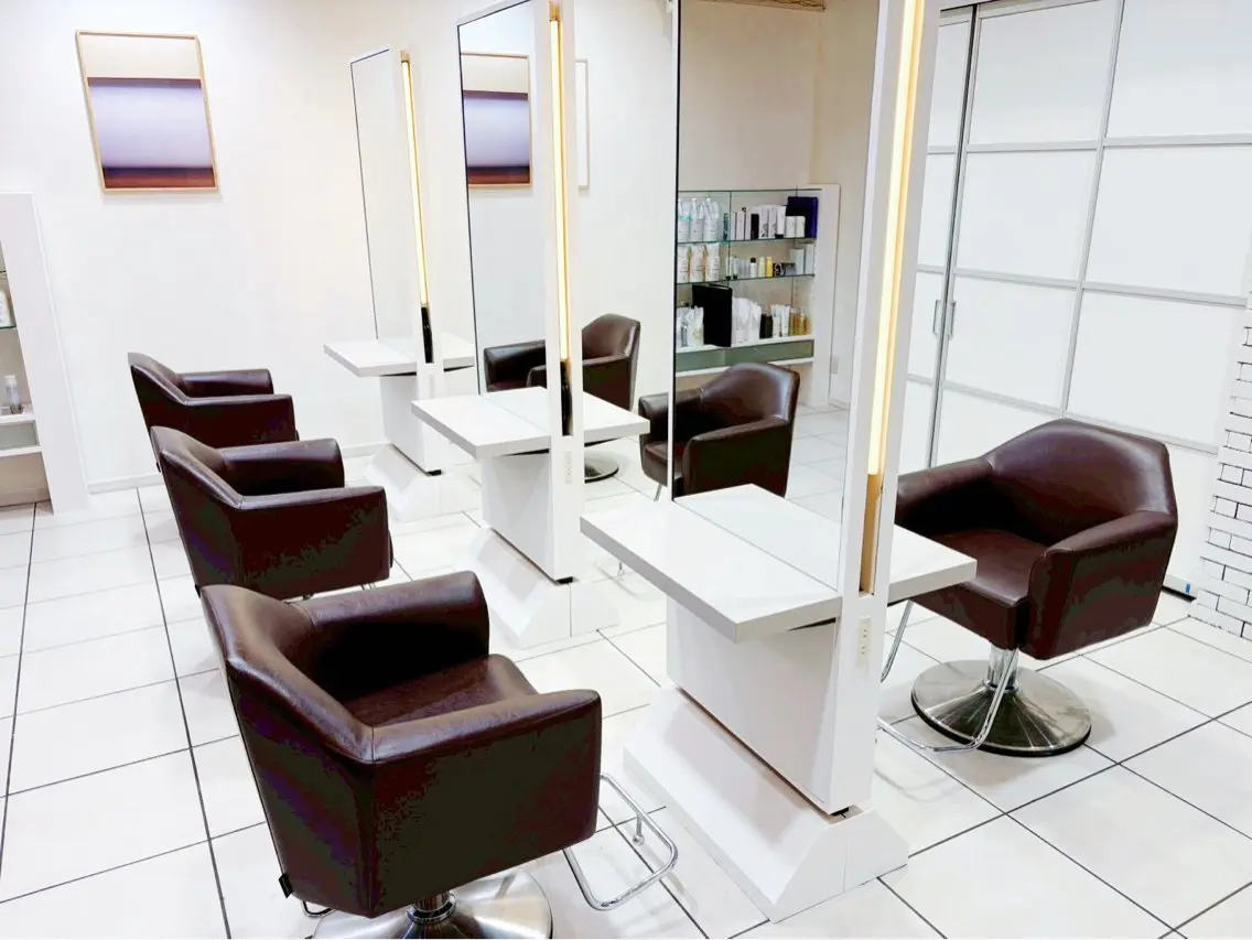 セミロング カラー パーマ VANCOUNCIL 松本のヘアスタイル