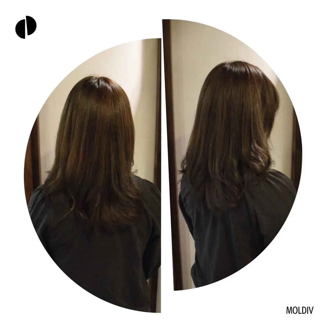 ロング カラー アッシュ ネイビーカラー ✨縮毛矯正✨髪質改善 ナカシマ ユミのヘアスタイル