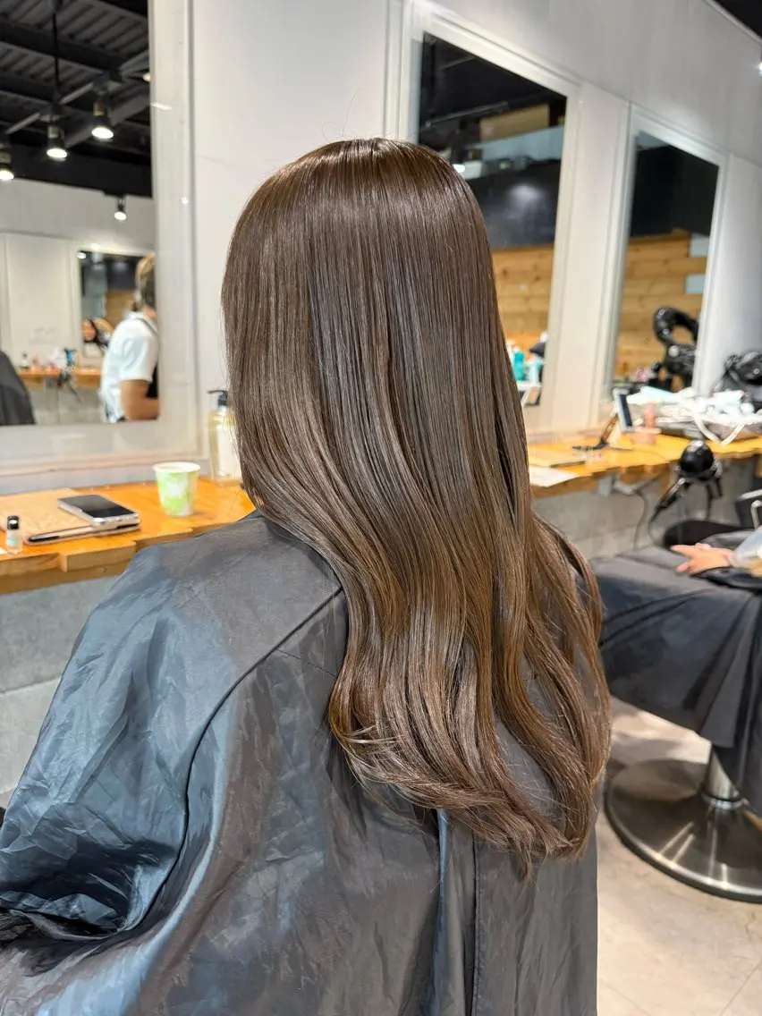 ロング トリートメント NANAMI🩵 大人可愛い韓国ヘアのヘアスタイル