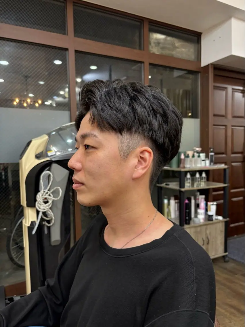 メンズ カット トリートメント ヘッドスパ 💈直毛×ツイスパの プロ🥷清水真之介のヘアスタイル