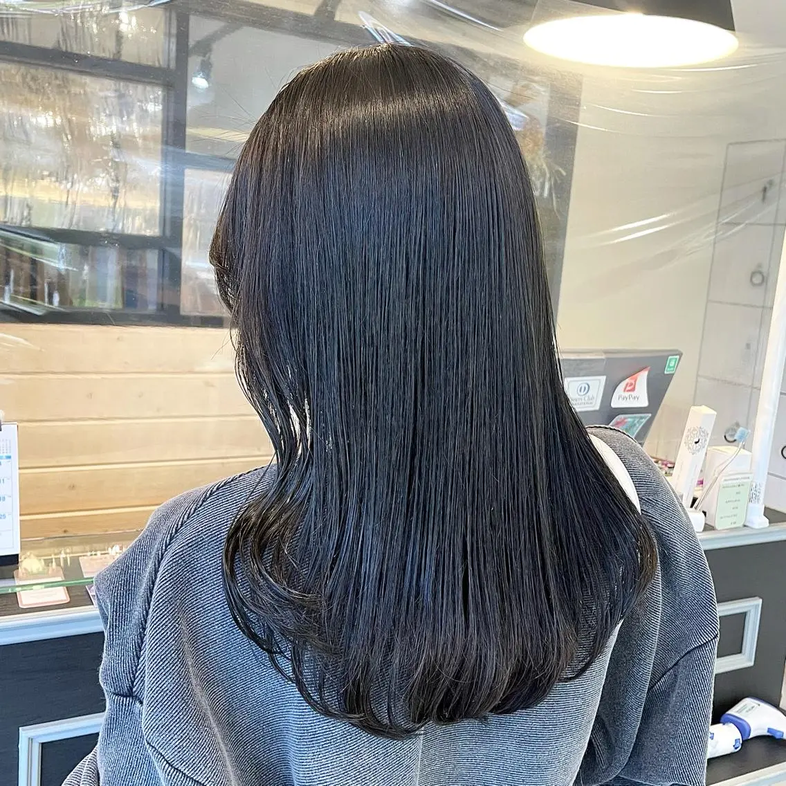 ロング カラー スナコザワ レナのヘアスタイル