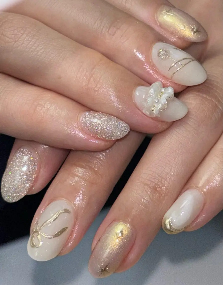 ネイル ハンドネイル Luminail 新小岩のネイルデザイン