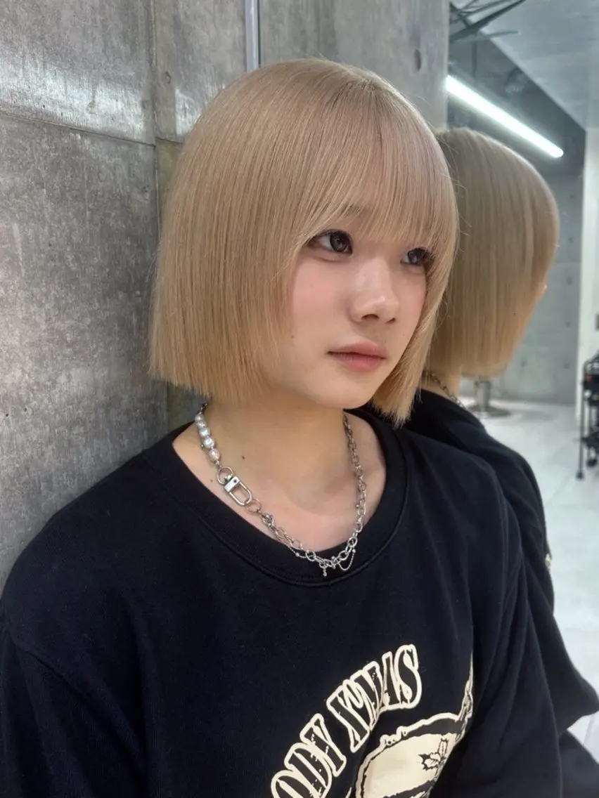 ショート カラー りな🩰˚˖𓍢 /High-toneのヘアスタイル