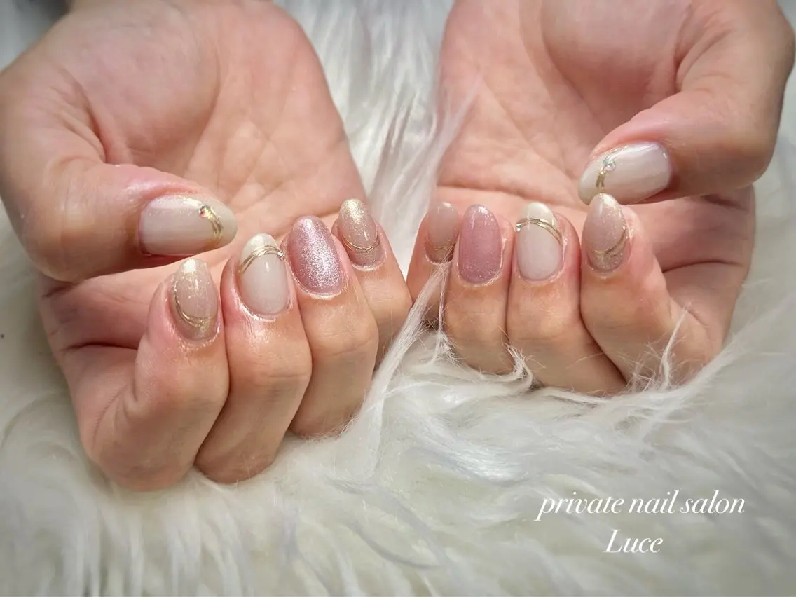 ネイル ハンドネイル nailsalon Luce🕊️のネイルデザイン