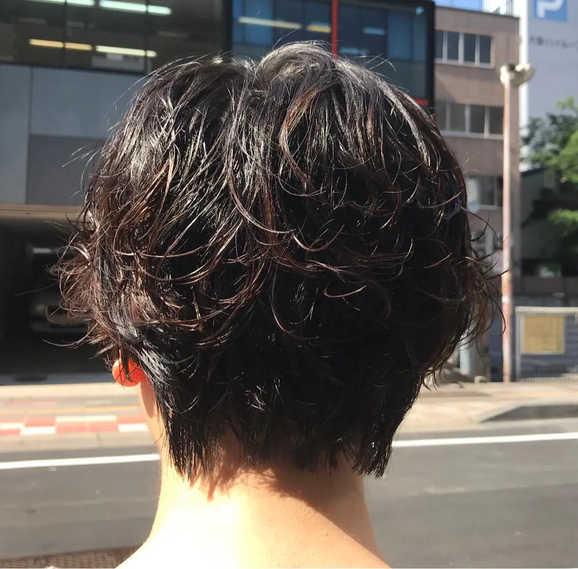 ショート カット パーマ ショートスタイル /tomo.のヘアスタイル