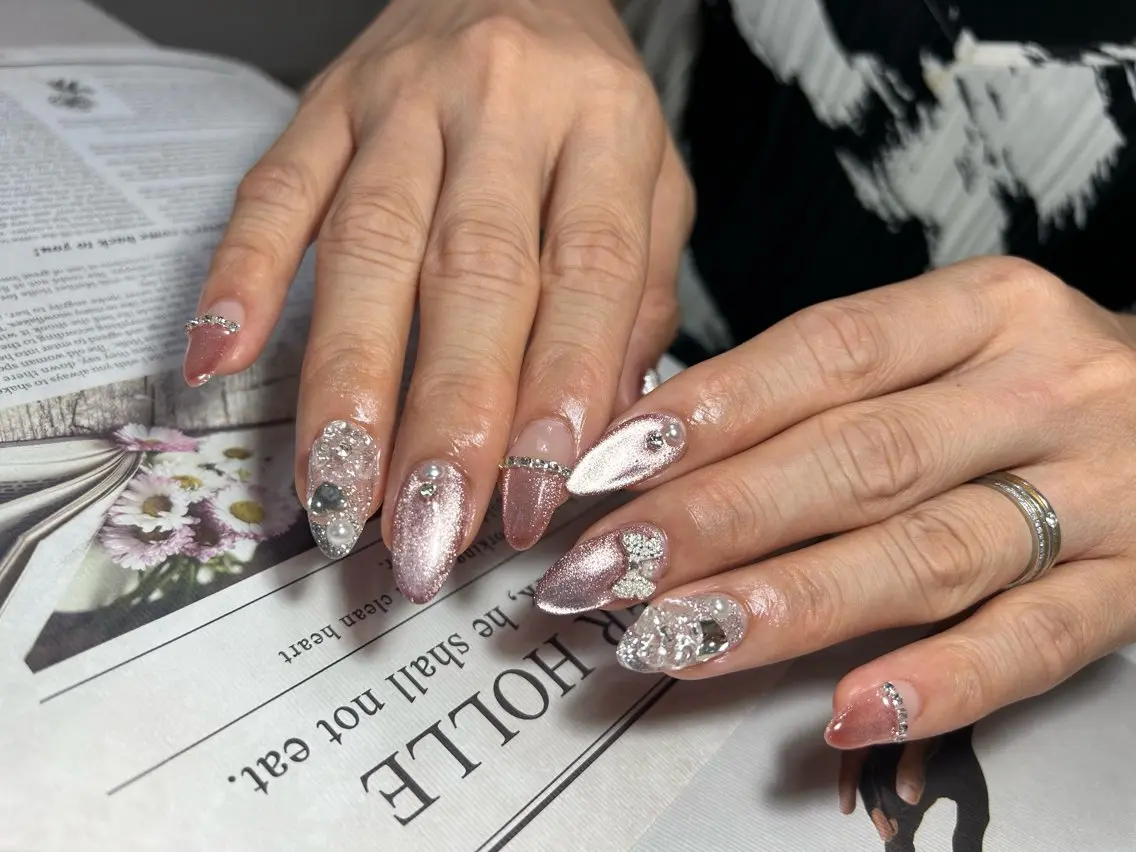 ネイル ハンドネイル nailroom‪ sb‪‪𓈒𓂂𓏸のネイルデザイン