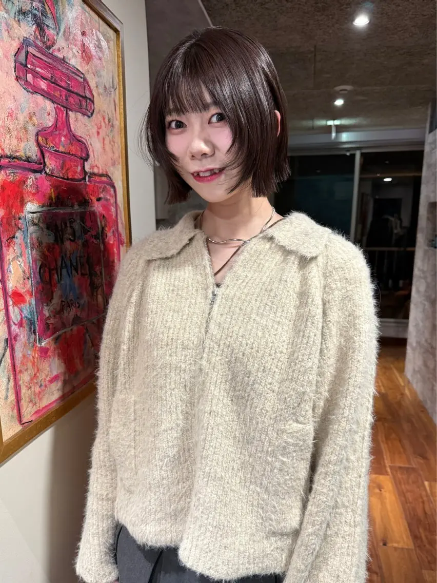 ショート カラー カット ヘアカラー トリートメント mai / linoah˚✧のヘアスタイル