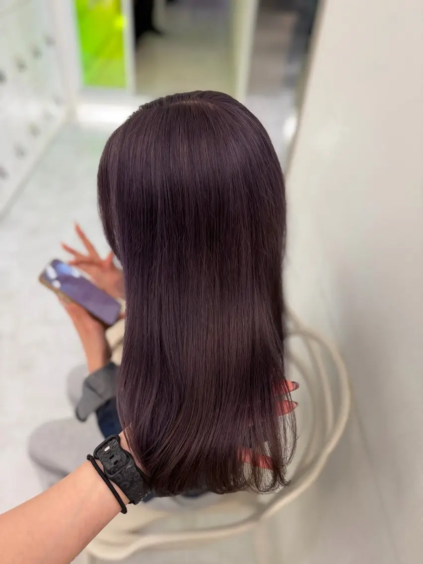 カラー ヘアカラー トリートメント 透明感カラー🎀艶髪 Anju/渋谷🎀のヘアスタイル