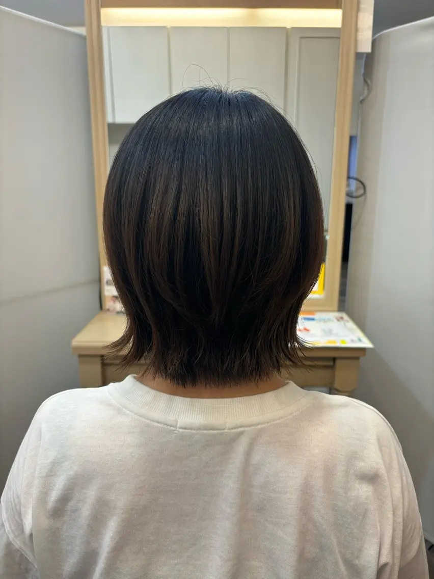 ショート あ あのヘアスタイル