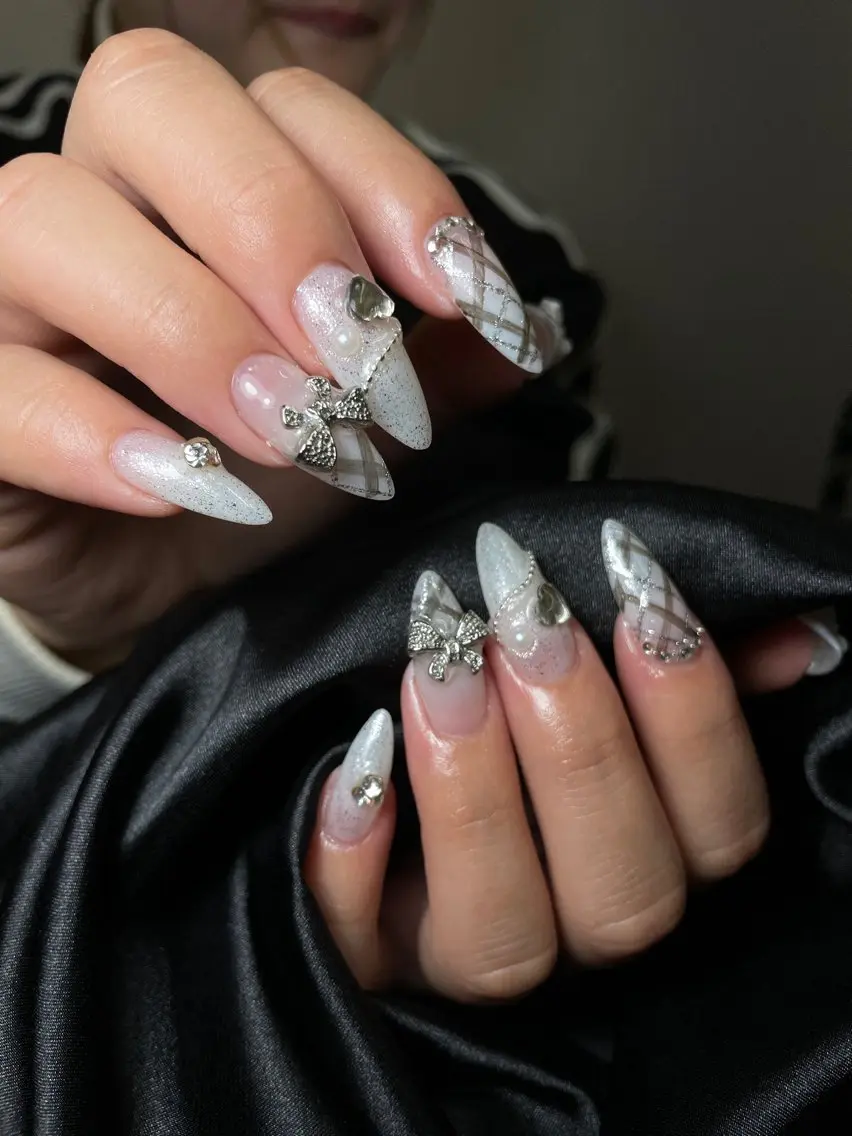 ネイル チークネイル 桜ネイル 長さ出し フットネイル ジェルネイル ハンドネイル YURI NAILのネイルデザイン