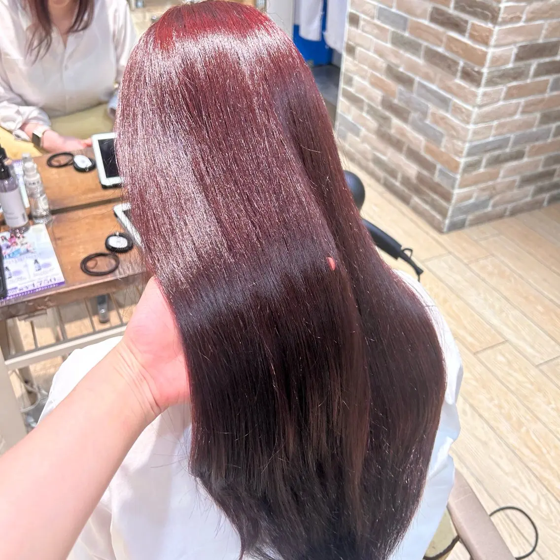 カラー ブリーチ ブリーチなしカラー レイヤーカット✂️/ 新宿/Amiのヘアスタイル