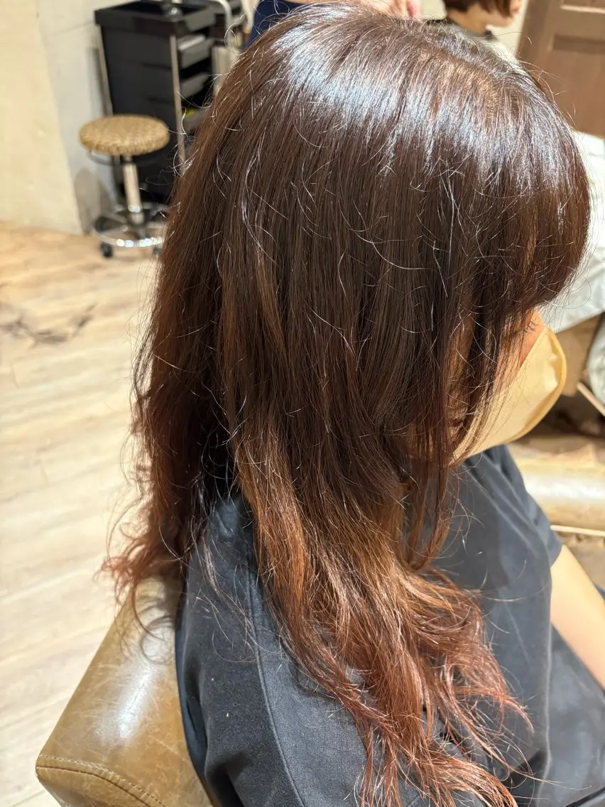 セミロング 吉岡 優斗のヘアスタイル