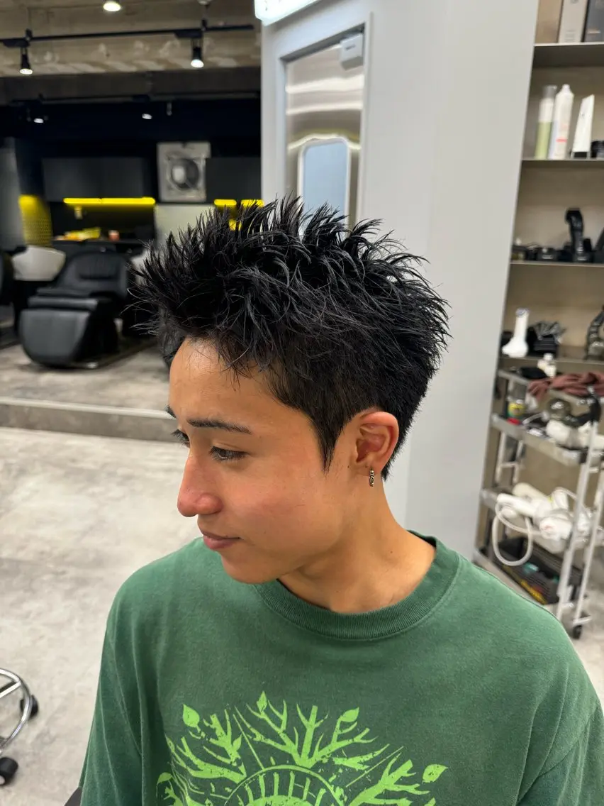 【メンズ限定🤴】カット＋シャンプー＋眉カット＋スタイリング講座の写真