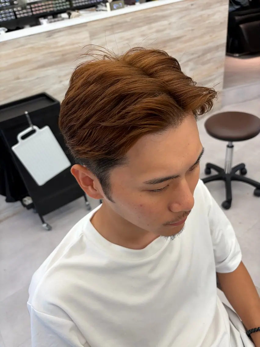 ショート メンズ 高橋 風羽のヘアスタイル