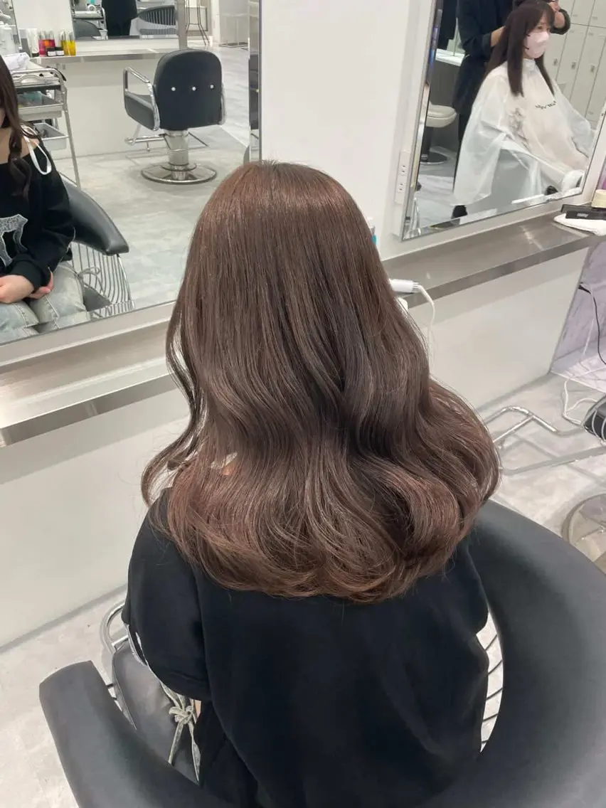 ロング カラー ヘアカラー Parve  Mix 🫧梶川虹のヘアスタイル