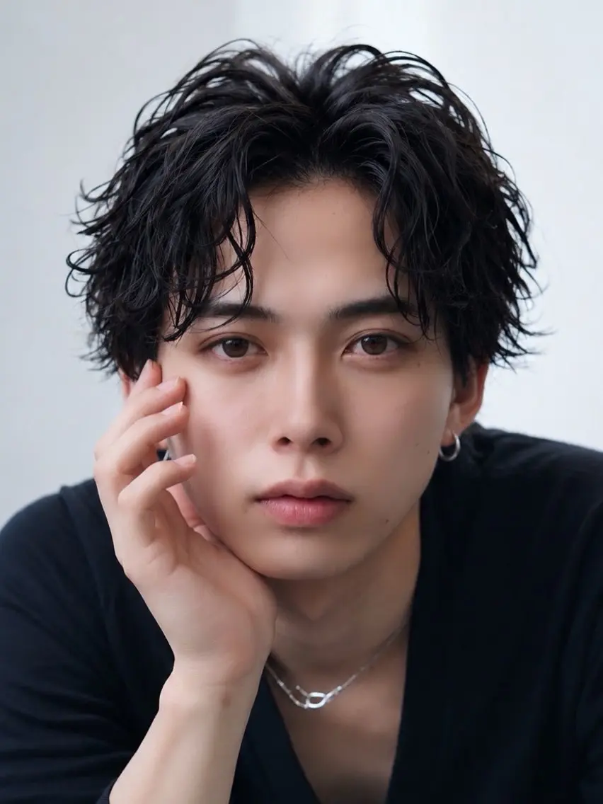 ショート 角戸 嵐のヘアスタイル