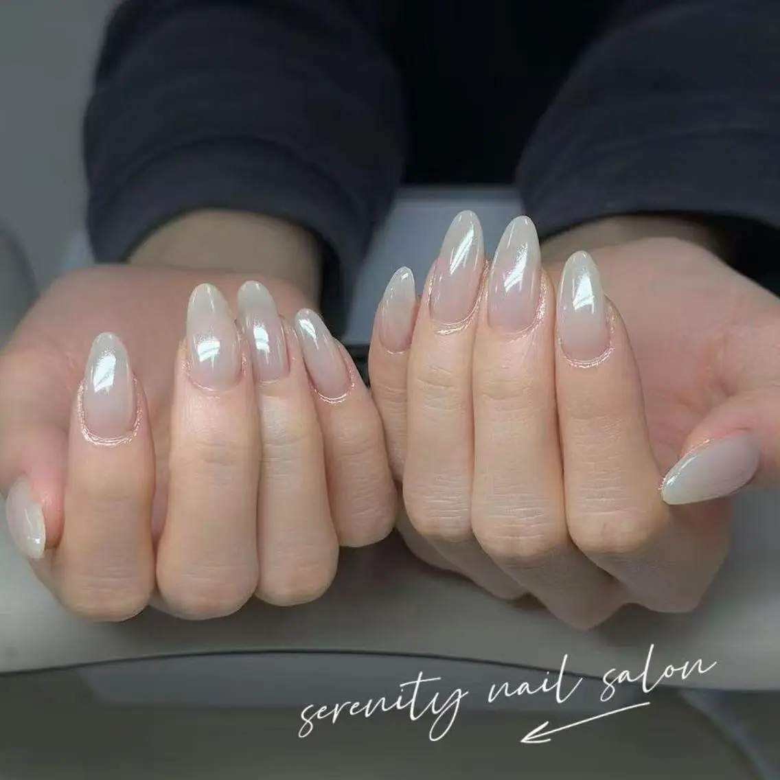 ネイル 長さ出し 持ち込み ワンホンネイル ハンドネイル ハンドケア 🌻ハサミ ✂️のネイルデザイン