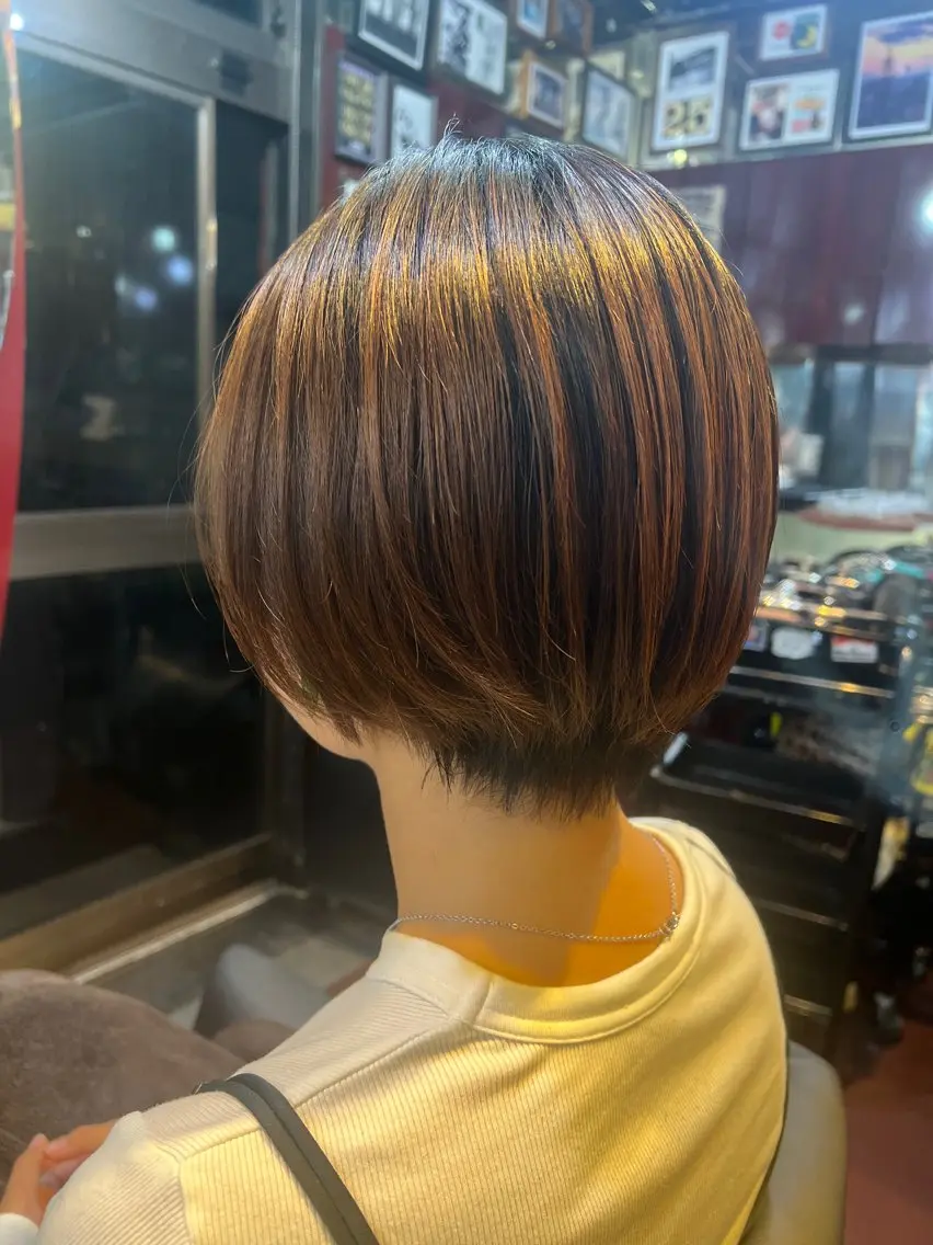 ショート 横浜カットパーマ 特殊/ 平林侑馬のヘアスタイル