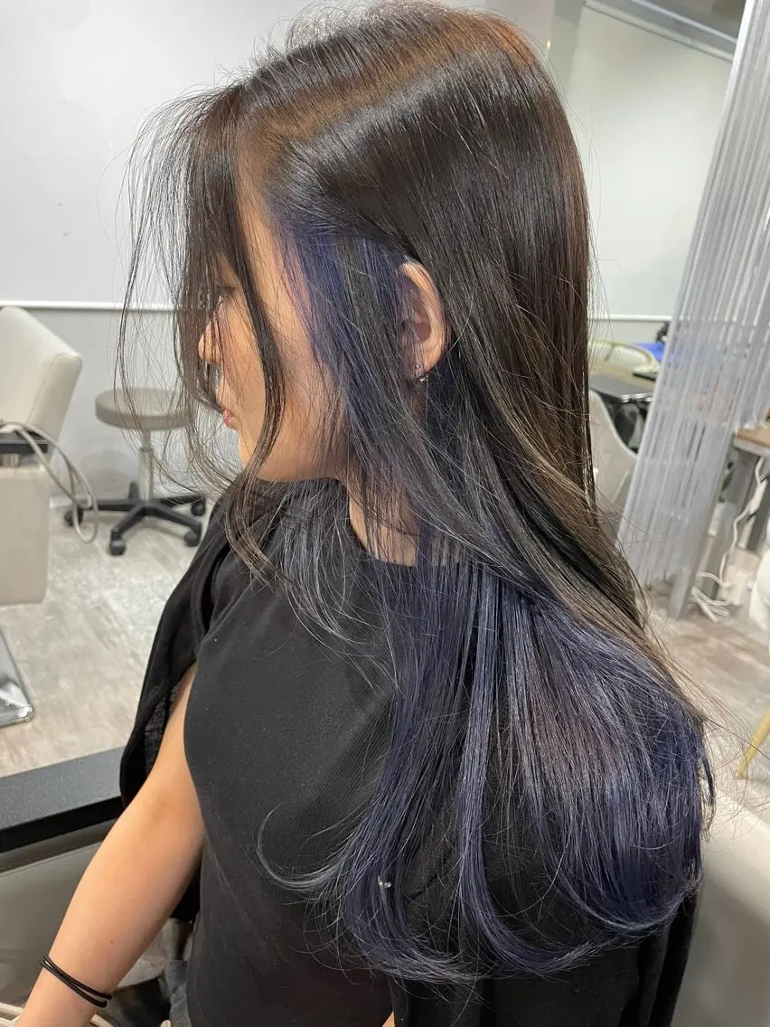 ロング ヘアカラー トリートメント 空きあり💛 miho  大国町のヘアスタイル