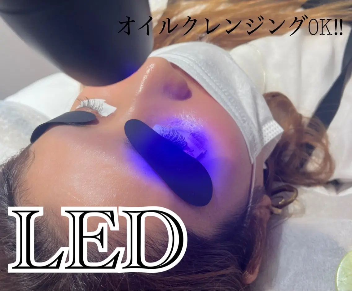 LEDフラットラッシュ💙100本6600円の写真