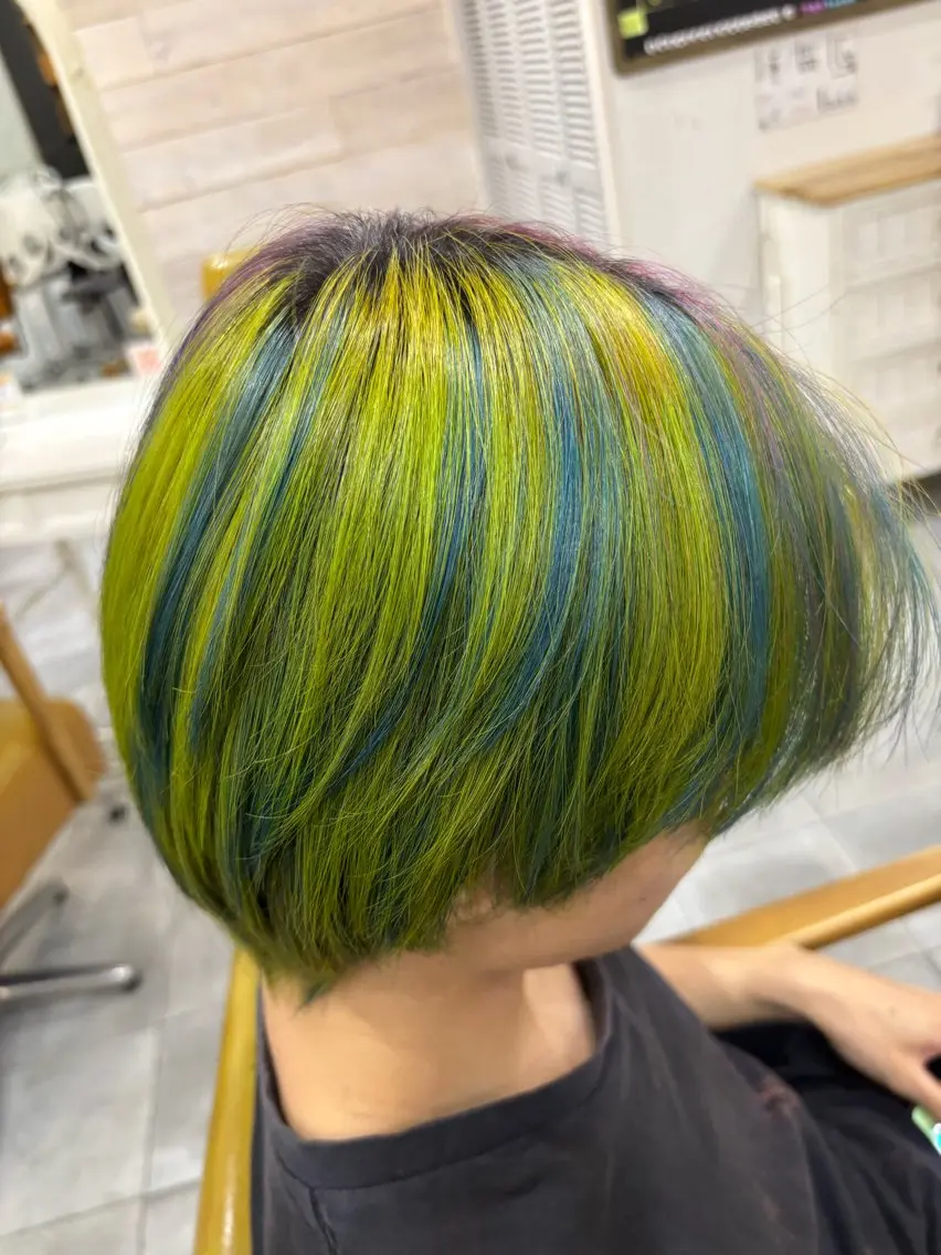 カラー メンズ カット ヘアカラー トリートメント ❄️中野侑香❄️ ハイライト/ブリーチのヘアスタイル