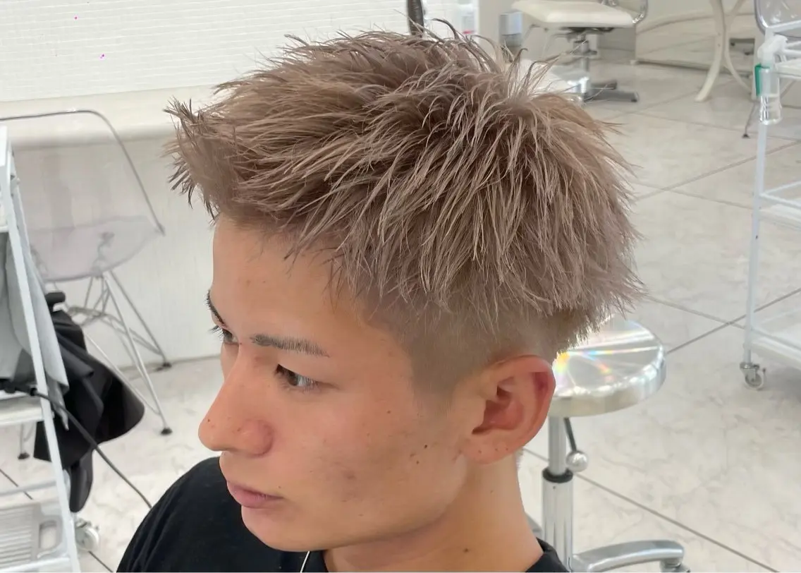 ダブルカラー（ブリーチ込み）➕シャンプーブローの写真