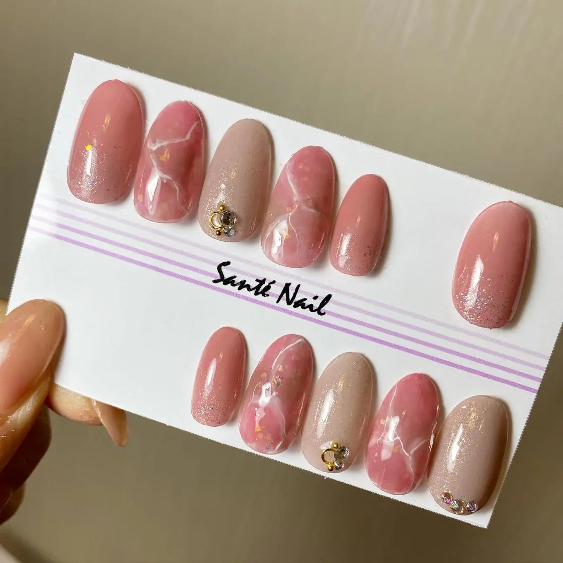 ネイル ネイルチップ その他(ネイル) SantéNail SAYAKAのネイルデザイン