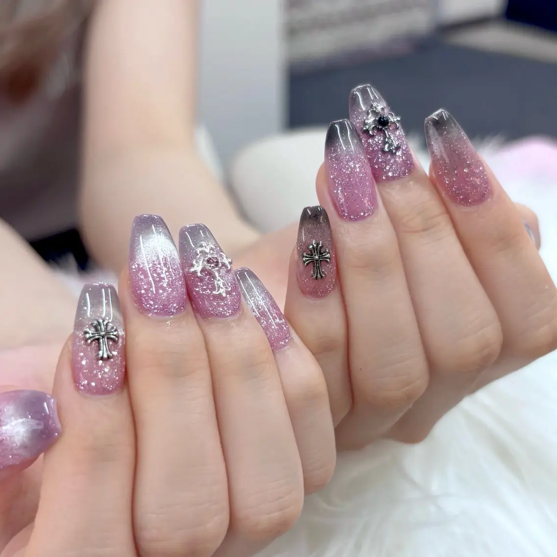 ネイル ハンドネイル ハンドケア DuLi Blinkのネイルデザイン