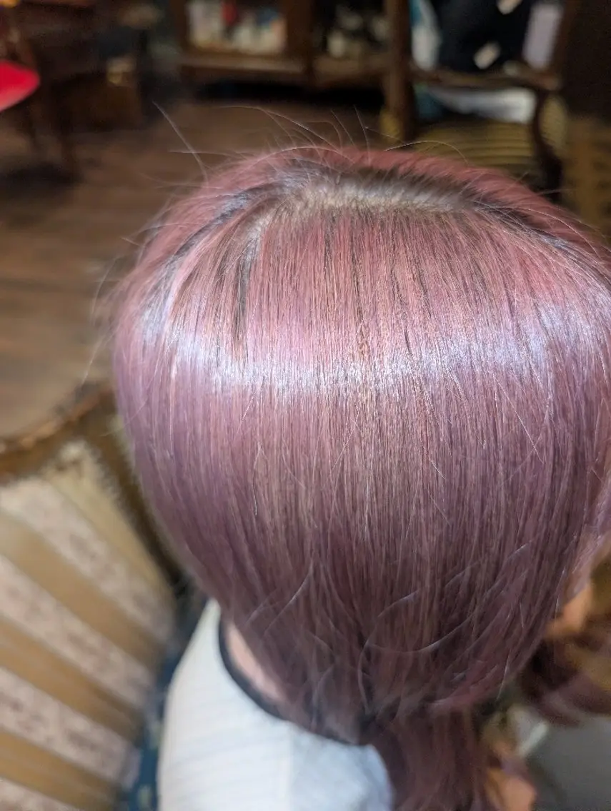 カラー ピンクカラー 名前のない美容室 mayuのヘアスタイル