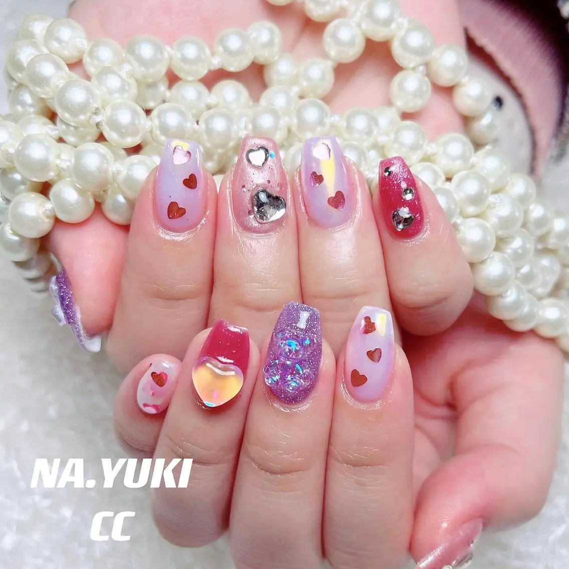 ネイル ハンドネイル ハンドケア 🎀 moo~ 🎀のネイルデザイン