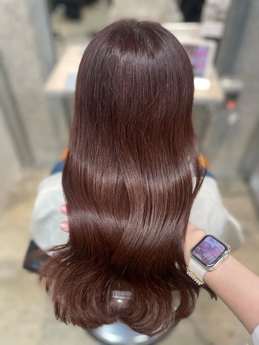 ロング カラー BOTABIUM nanamiのヘアスタイル