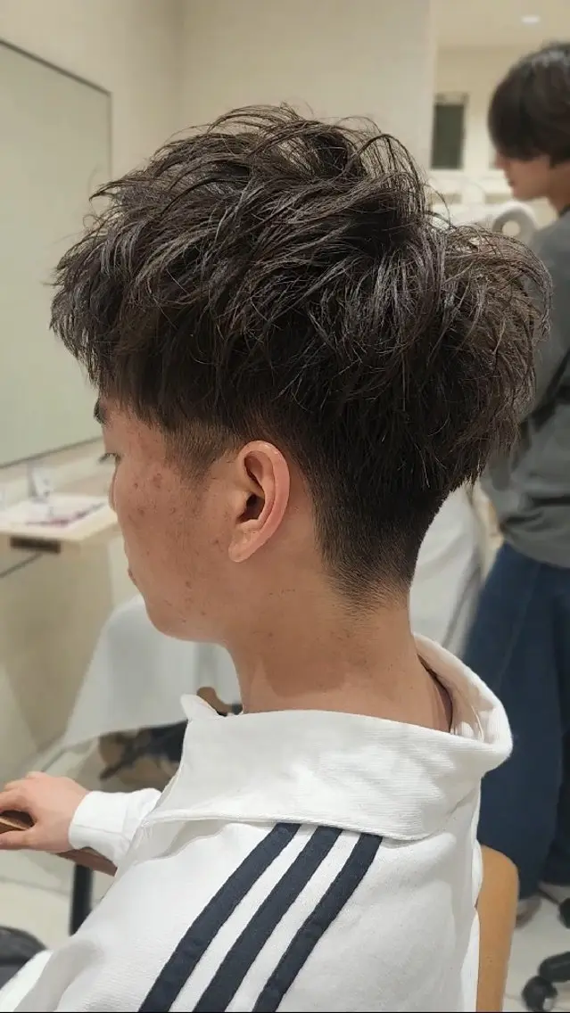 メンズ 垢抜けパーマヘア🍯 ジルのヘアスタイル