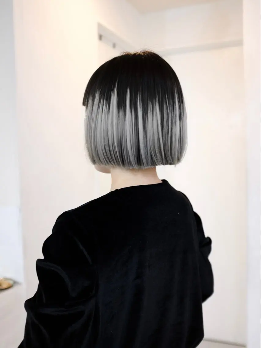 ショート カラー ヘアアレンジ 🦠デザインカラー/ 魚瀬あおい🦠のヘアスタイル