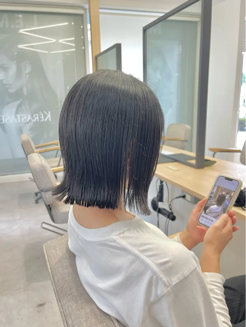 ショート カット 縮毛矯正 ショートとレイヤーが 好きな人|三浦翔のヘアスタイル