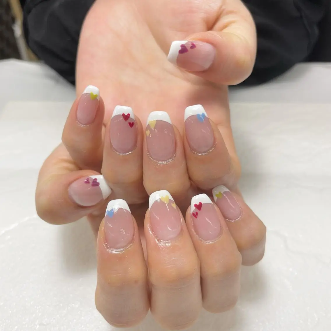 ネイル フレンチネイル 持ち込み MINORI Nail&Waxのネイルデザイン
