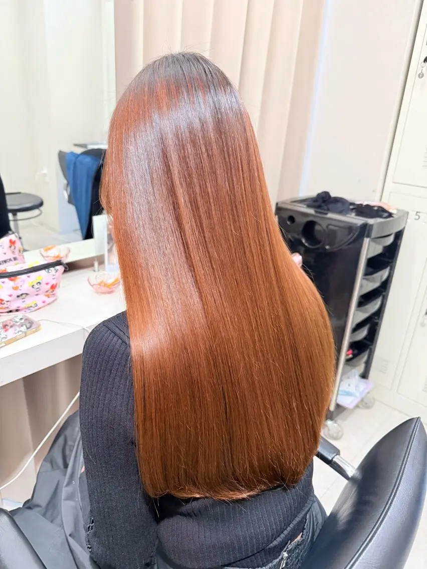 パーマ カット 縮毛矯正 トリートメント haru 髪質改善サロンのヘアスタイル