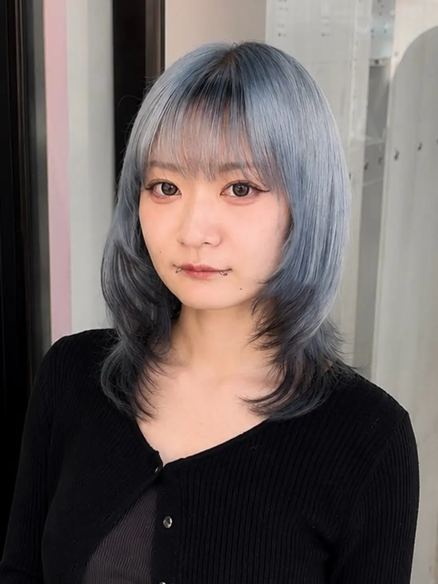 セミロング カラー カット ヘアカラー トリートメント 🦋色落ちまで綺麗に 🦋KOKIのヘアスタイル