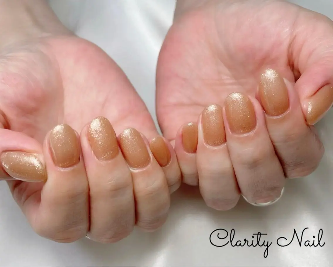 ネイル ワンカラーネイル ハンドネイル Clarity Nailのネイルデザイン