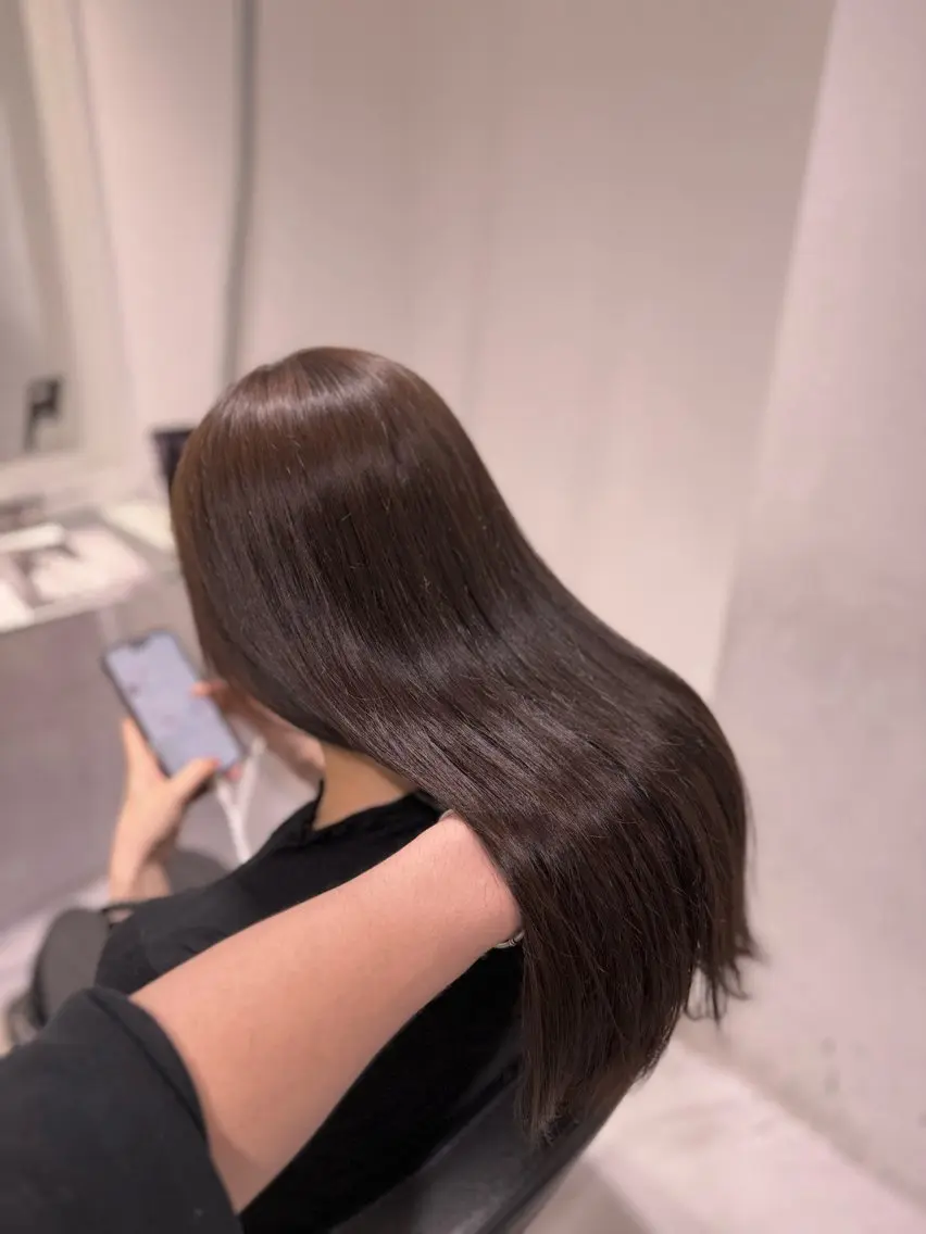 ロング カラー ♡⃛赤み消し ♡⃛ 淡色特化✨️Rimuのヘアスタイル