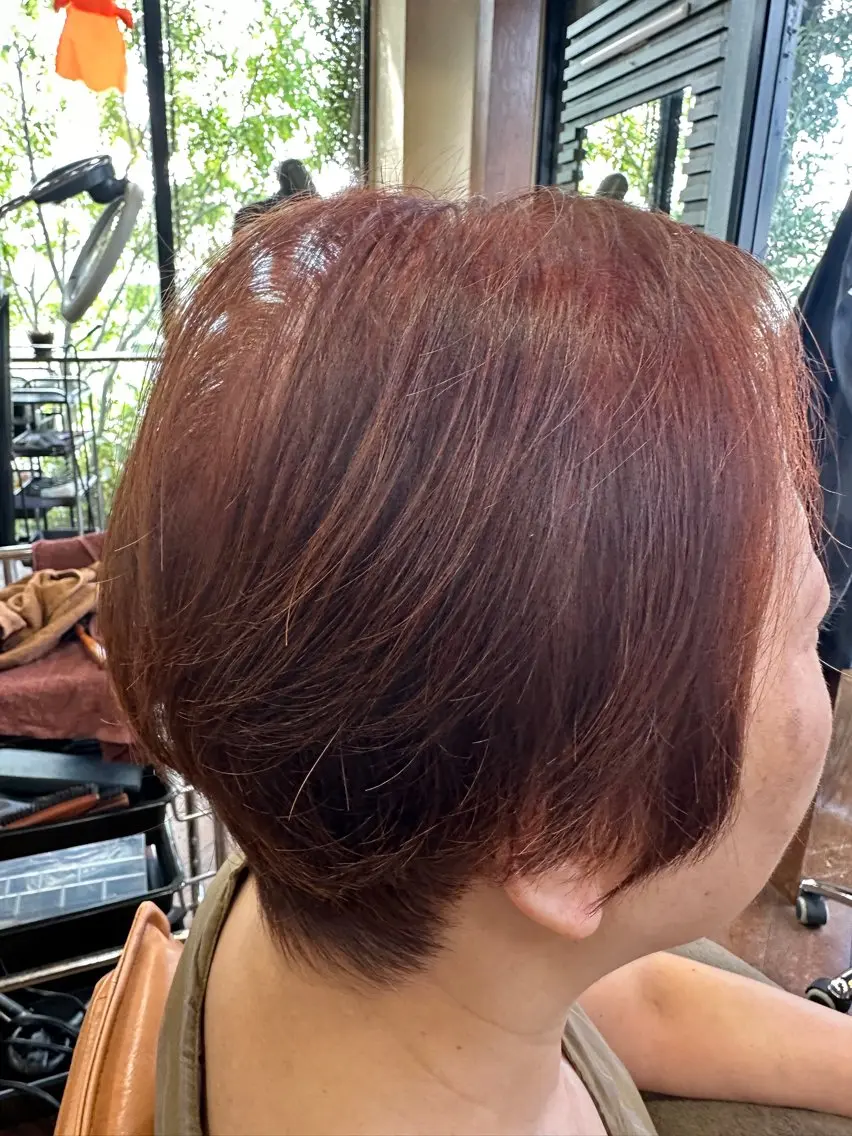 ショート カラー 新田 甲のヘアスタイル