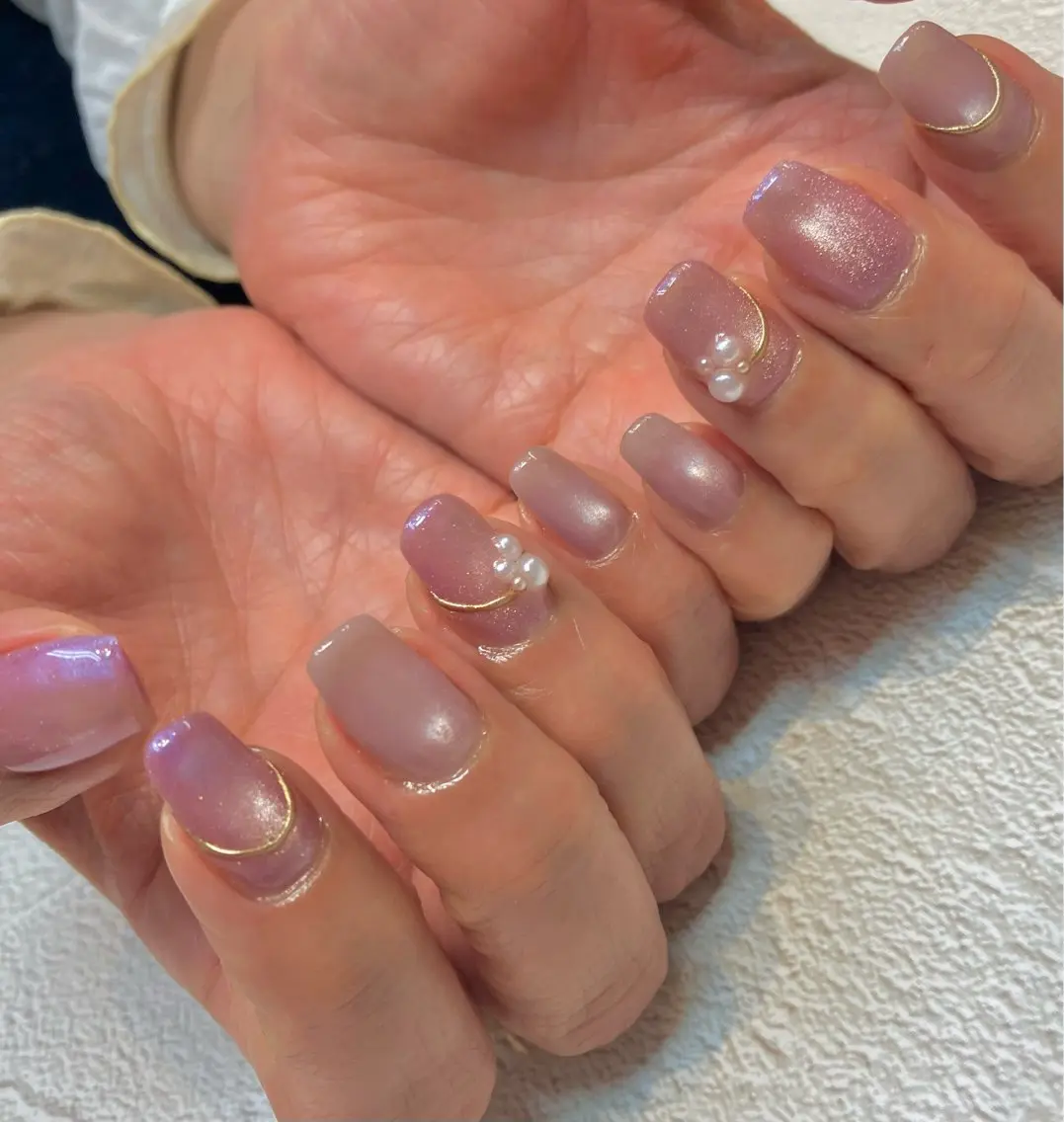 ネイル マグネットネイル シンプルネイル COCO Nail　光が丘駅近のネイルデザイン