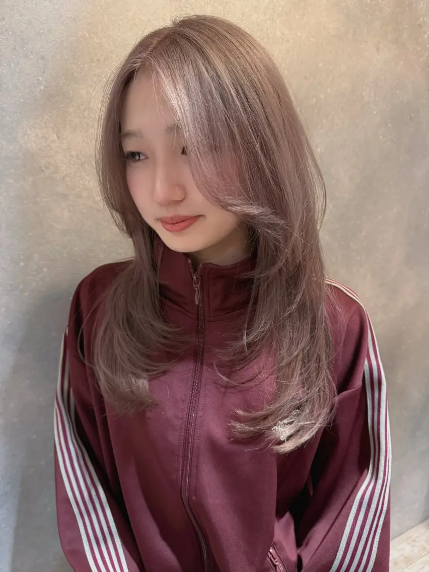 セミロング トリートメント 【⭐️レイヤーカット 髪質改善⭐️】長谷川のヘアスタイル