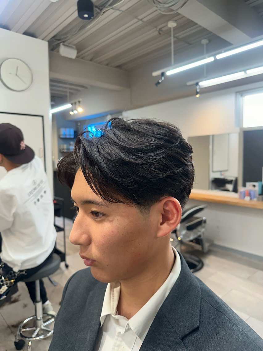 パーマ メンズ 💥律喜💥/パーマ /メンズ/フェードのヘアスタイル