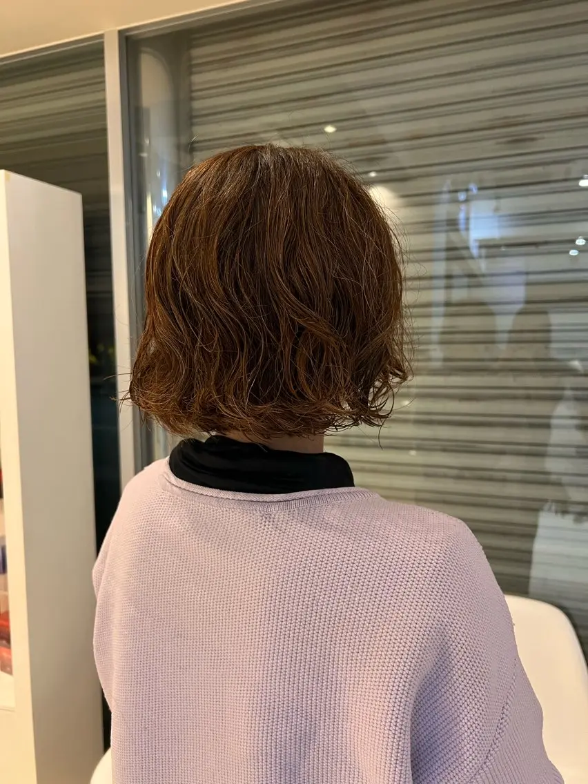 パーマ リリカ🐈‍⬛メンズ カットモデル/上永谷のヘアスタイル