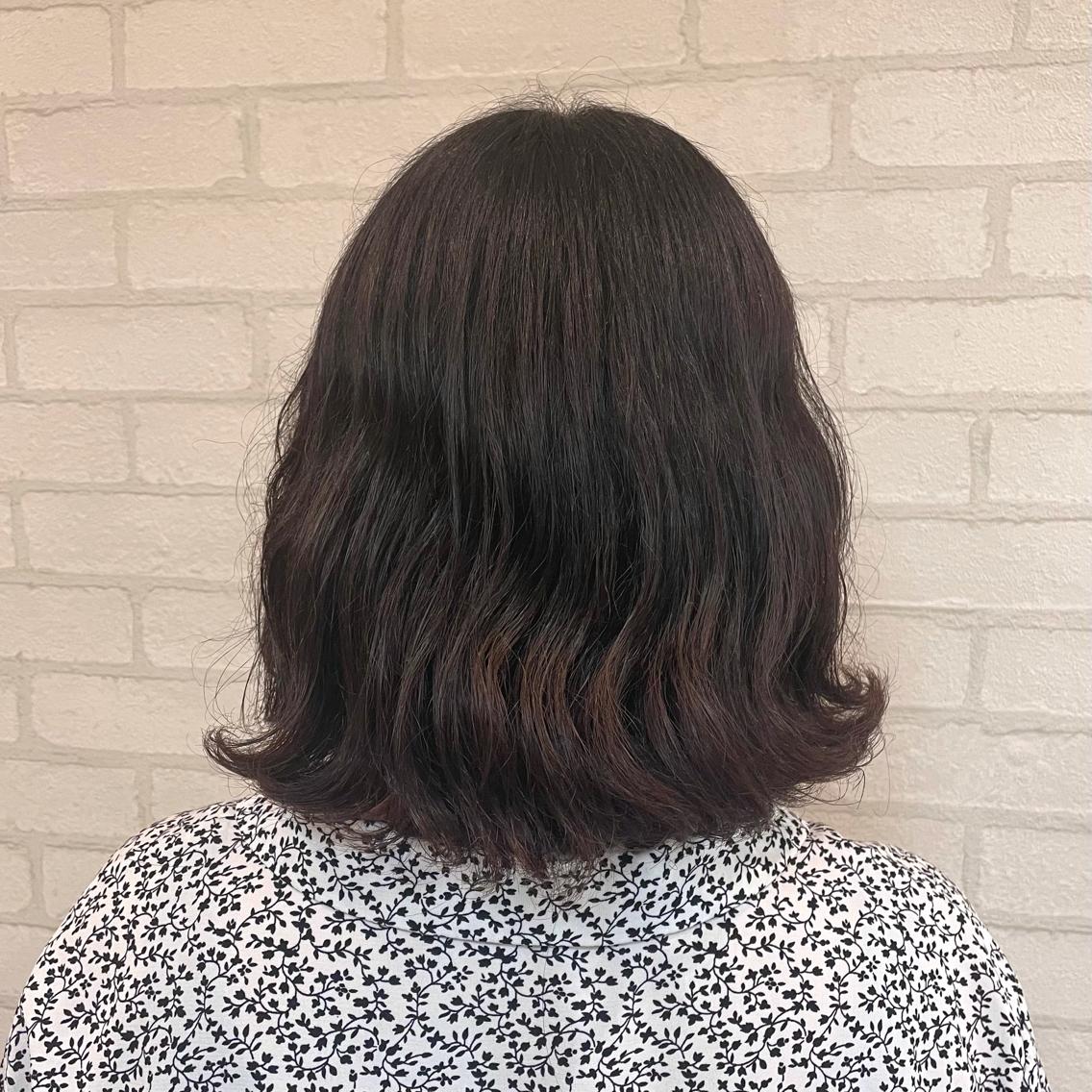 ミディアム パーマ 🐤 ゆい🐓のヘアスタイル